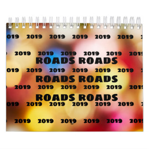 Calendário Estradas de Estradas 2019