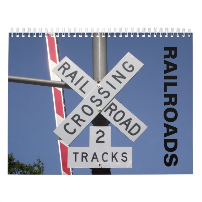 Calendário Estradas de ferro (Capa)