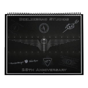 Calendário Estúdio Beelzebrad 25º Aniversário