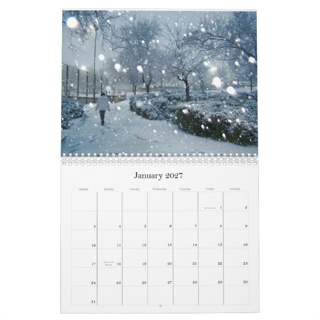 Calendário eterno de Jerusalem (Jan 2027)