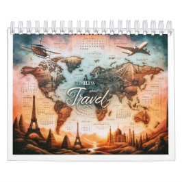 Calendário Eterno de Viagem Cotação Por Pessoas Famosas (Foto