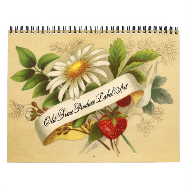 Calendário Etiquetas de fruta e legumes (Capa)