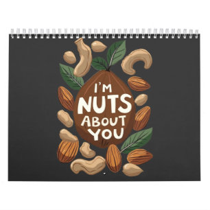 Calendário Eu sou Loucos sobre você - Design Engraçado