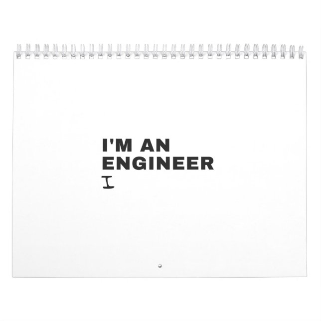 CALENDÁRIO EU SOU UM ENGENHEIRO 1 (Capa)