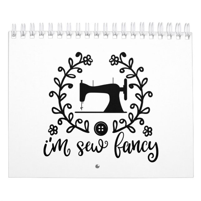 Calendário Eu Sou Um Rico De Costura Relacionado (Capa)