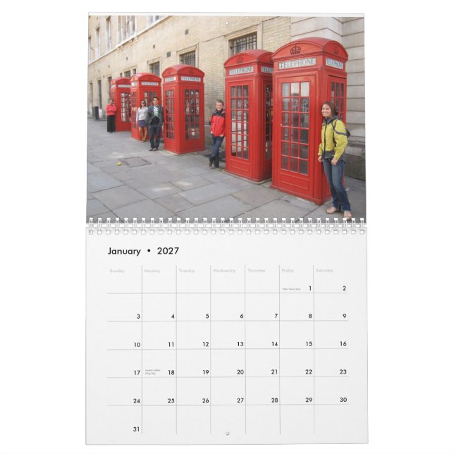 Calendário Europa 2009 (Jan 2027)