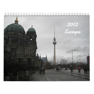 Calendário Europa 2012