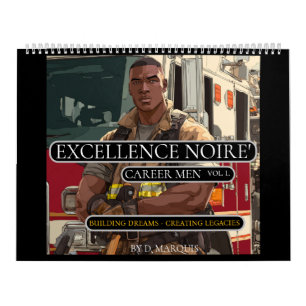 CALENDÁRIO EXCELÊNCIA NEGRA' CARREIRA DE HOMENS VOL. 1