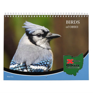 Calendário Explore Ohio Outdoor Birds of Ohio Calendar