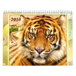 Calendário Expression_2010 do Tiger & Lion