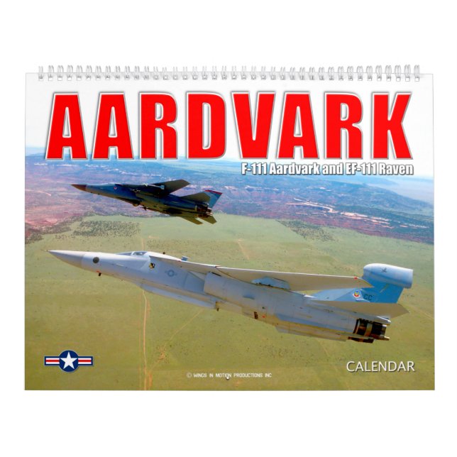 CALENDÁRIO F-111 AARDVARK (Capa)