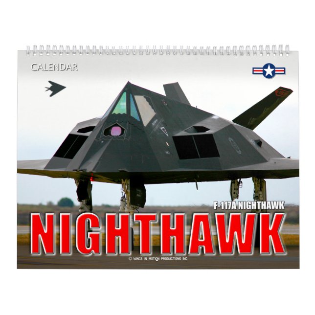 CALENDÁRIO F-117A NIGHTHAWK (Capa)