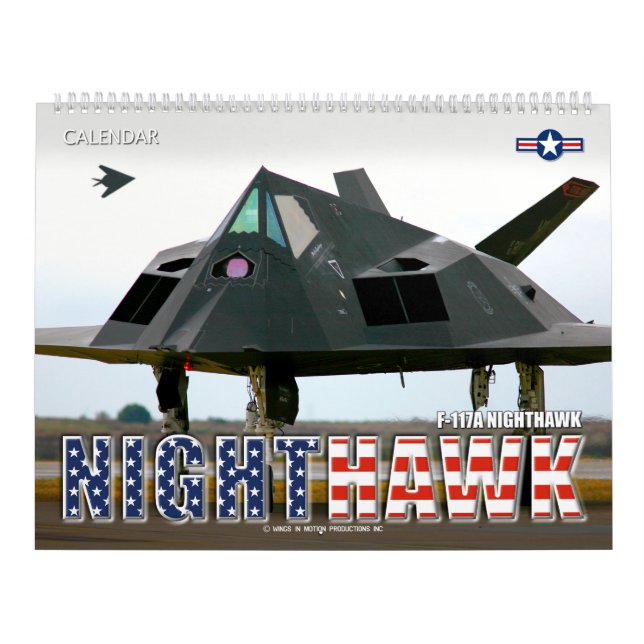 CALENDÁRIO F-117A NIGHTHAWK (Capa)