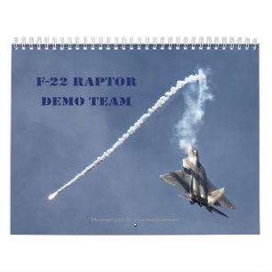 Calendário F-22 Raptor