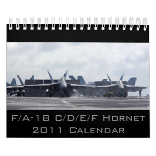 Calendário F/A-18 zangão 2011