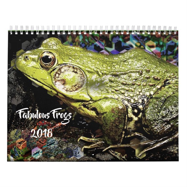 Calendário FABULOSO dos SAPOS 2018 (Capa)