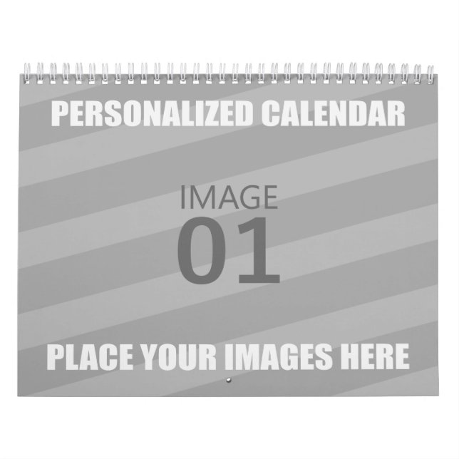 Calendário Faça sua própria foto personalizada de 2025 (Capa)