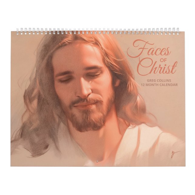Calendário Faces de Cristo (Capa)