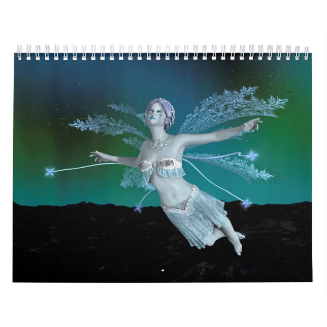 Calendário Fada de Inverno (Capa)