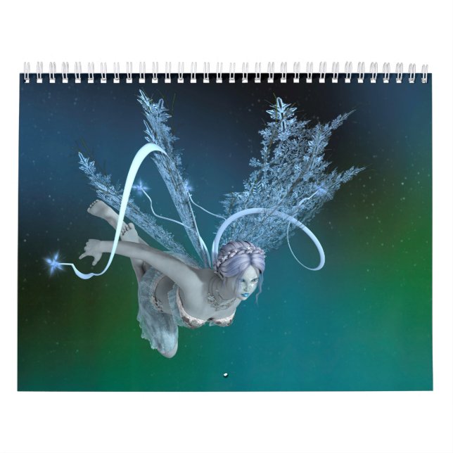 Calendário Fada de Inverno (Capa)