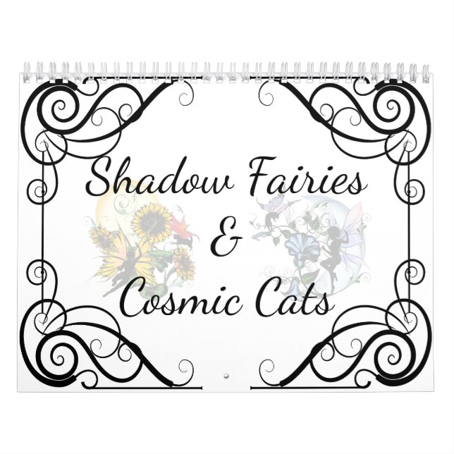 Calendário Fadas da sombra e gatos cósmicos (Capa)