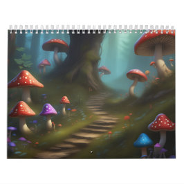 Calendário Fadas e sua Floresta Mágica