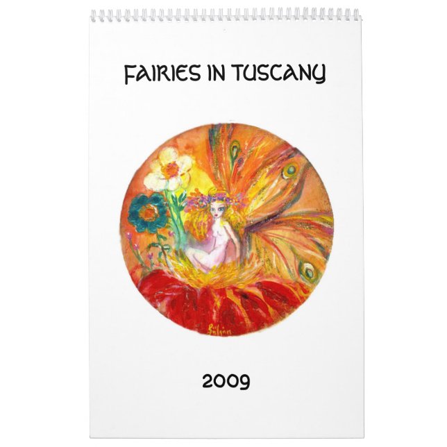 CALENDÁRIO FAIRIES NA TÚSCULA 2017 (Capa)