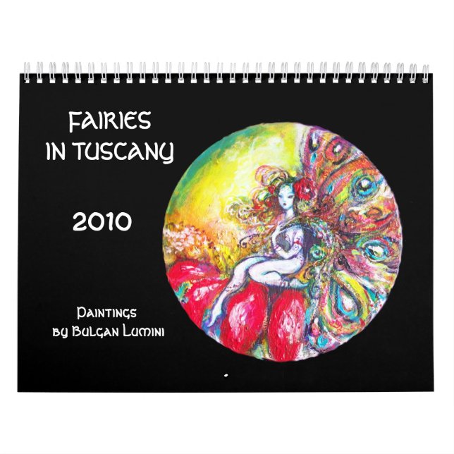 CALENDÁRIO FAIRIES NA TÚSCULA 2017 (Capa)