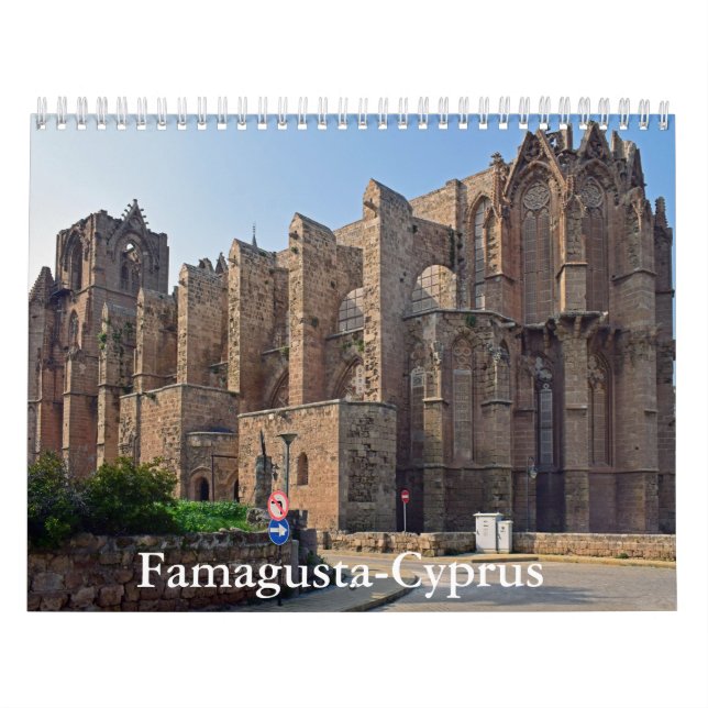 Calendário Famagusta-Chipre (Capa)