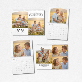 Calendário Family Memories 2026 Photo Calendar | Cherish Ever