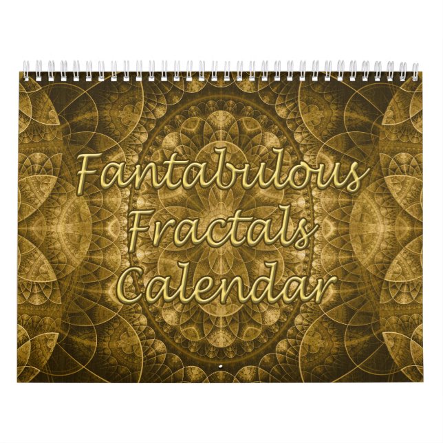 Calendário Fantabulous Fractals Calendar (Capa)