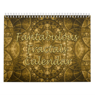 Calendário Fantabulous Fractals Calendar