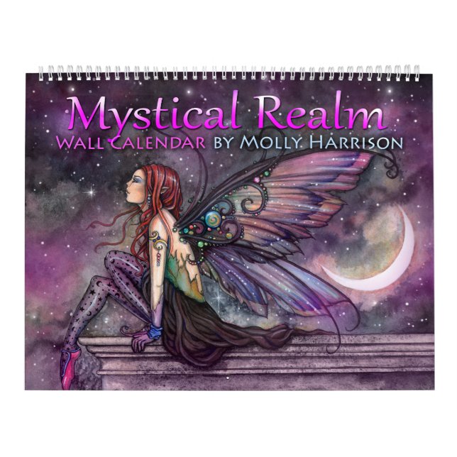 Calendário Fantasia Fada Molly Harrison (Capa)