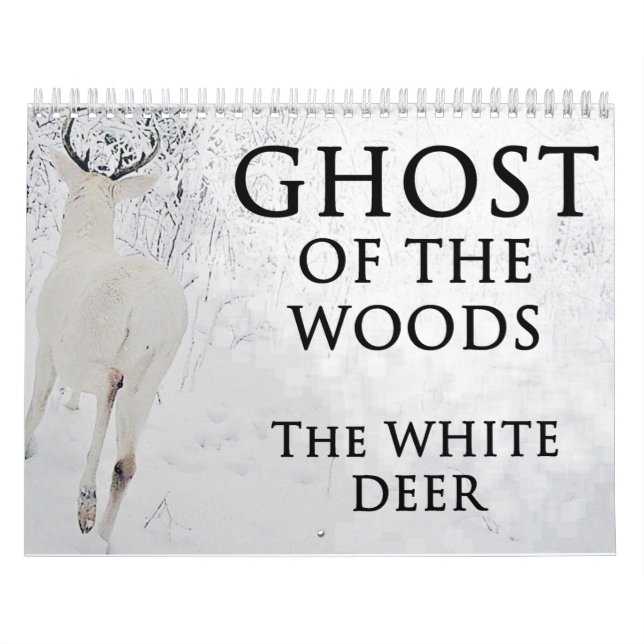 Calendário Fantasma da floresta: O Veado Branco (Capa)