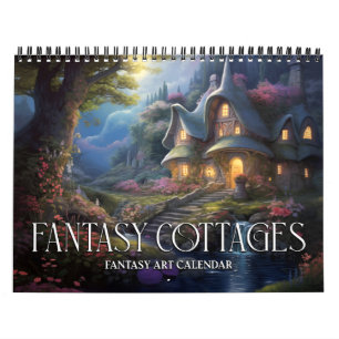 Calendário Fantasy Cottages 2025