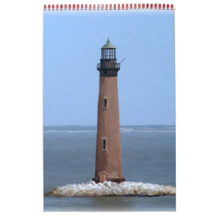 Calendário farol de areia