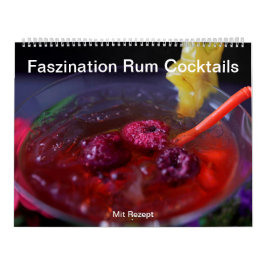 Calendário Faszination Rum Cocktails