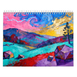 Calendário Fauvism