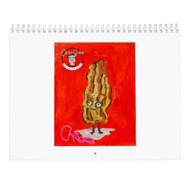 Calendário Favorite Friends 2025 Calendar (Verso)