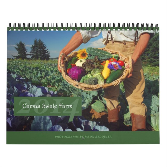 Calendário Fazenda Swale de Camas 2014 (Capa)