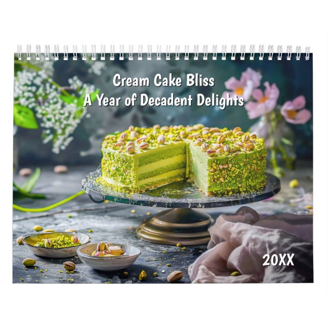 Calendário Felicidade de Bolo de Creme – Um Ano de Delícias D (Capa)