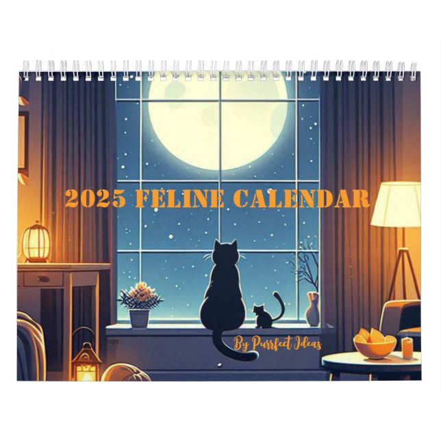 Calendário Feline 2025 (Capa)