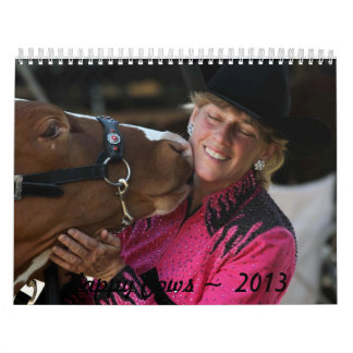 Calendário feliz da vaca do ~ 2013 das vacas