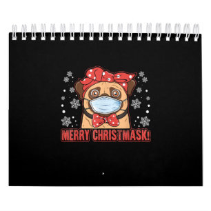 Calendário Feliz Natal - Fúria De Cachorro Cachorro