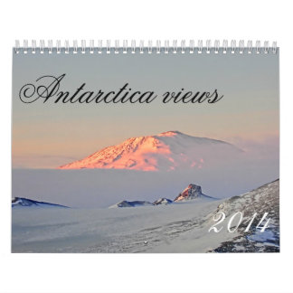 Calendário Fenômenos naturais na Antártica