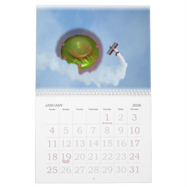 Calendário Festival aéreo do UFO sobre Los Gatos (Jan 2026)