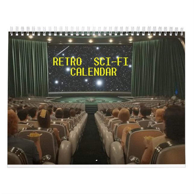 Calendário Ficção Científica Retro (Capa)