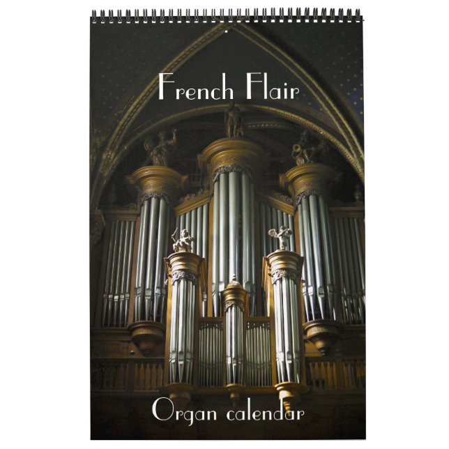 Calendário Flair Francês - Organos de França (Capa)