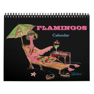 Calendário Flamingos