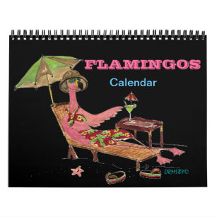 Calendário Flamingos